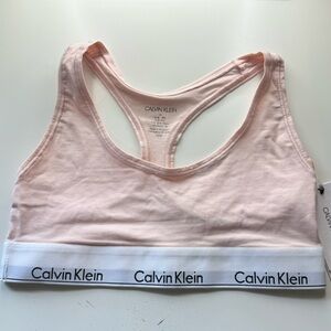NWT Calvin Klein Modern Cotton Unlined Bralette size M